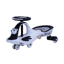 Load image into Gallery viewer, Baby Panda Magic Car - Black | Ride-on car | Swing car | kids toy car | Comfortable Seat | Elegant Design | Twister Ride on | Pedal-free car | For kids 3+ years