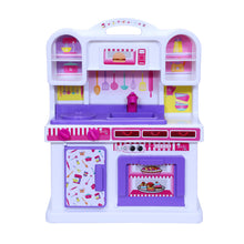 Load image into Gallery viewer, Barbie - Kitchen set | Kids Kitchen Set | Role Play Set | Pretend Play Kitchen Accessories Set | Cooking set | Miniature Household Set | For Kids age 3+ years