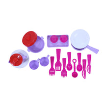 Load image into Gallery viewer, Barbie - Kitchen set | Kids Kitchen Set | Role Play Set | Pretend Play Kitchen Accessories Set | Cooking set | Miniature Household Set | For Kids age 3+ years