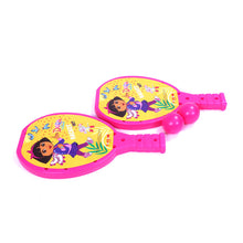 Load image into Gallery viewer, Dora Racket Set - Small | Plastic table tennis set | Mini Racket | Kids sports racket set | Tennis practice set | Children aged 3+ years