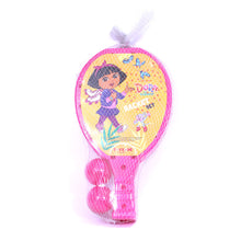 Load image into Gallery viewer, Dora Racket Set - Small | Plastic table tennis set | Mini Racket | Kids sports racket set | Tennis practice set | Children aged 3+ years