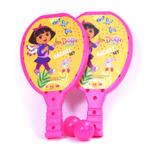 Load image into Gallery viewer, Dora Racket Set - Small | Plastic table tennis set | Mini Racket | Kids sports racket set | Tennis practice set | Children aged 3+ years