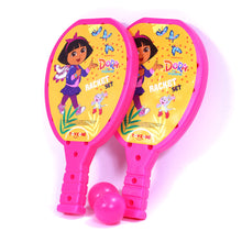 Load image into Gallery viewer, Dora Racket Set - Small | Plastic table tennis set | Mini Racket | Kids sports racket set | Tennis practice set | Children aged 3+ years