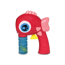 Load image into Gallery viewer, Bubble Fish Gun | Bubble Gun Toy | Bubble Blower | Bubble maker for Kids | Portable Bubble Machine | Outdoor & Indoor activity toy | Music with Soft Light | Colorful Bubbles | Cool bubble toy | For kids age 3+ years