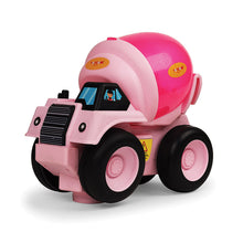 Load image into Gallery viewer, Concrete Mixer Bump 'N' Go - Pink | Lights & Sound | Musical Baby Toy | Baby construction Toy | Active Play Toy | Battery Operated Toy | Educational Toy for Infants | Infant Sensory Play Toy | For New Born & Toddlers