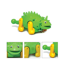 Load image into Gallery viewer, Dinosaur T-Rex Pull Along | Interactive pull toy | Toy for walking babies Toddler | Movement toy | Early learning Pull toy | Toddler activity toy | For age 12+ Months