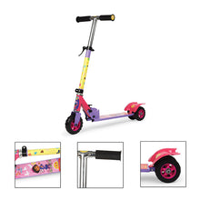 Load image into Gallery viewer, Dora Scooter Square | Kids Scooter | Adjustable & Foldable Scooter | Skateboard Scooter | Rear Brake Scooter for kids | For Kids age 5+ years