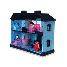 Load image into Gallery viewer, Frozen My Color Doll House - 24 pcs | Girls Role Playset | Pretend Play | Doll House with Furniture | Dollhouse Accessories | Imaginative Play | Playhouse | For Kids Age 3+ years