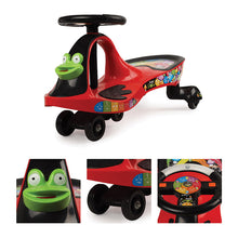 Load image into Gallery viewer, Red Funny Frog Magic Car | Ride-on car | Swing car | kids toy car | Comfortable Seat | Elegant Design | Twister Ride on | Pedal-free car | For kids 3+ years