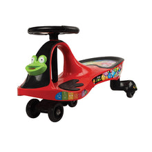 Load image into Gallery viewer, Red Funny Frog Magic Car | Ride-on car | Swing car | kids toy car | Comfortable Seat | Elegant Design | Twister Ride on | Pedal-free car | For kids 3+ years