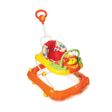 Load image into Gallery viewer, Happy Monkey Baby Walker | Foldable baby walker | Parental handle | Easy to control | Rotatable wheel | First steps walker | Baby walking support | Adjustable height | Non-slip | Durable baby walker | For Toddlers