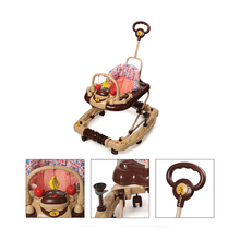 Load image into Gallery viewer, My Kuku Walker with Rocker | Foldable baby walker | Parental handle | Easy to control | Rotatable wheel | First steps walker | Baby walking support | Adjustable height | Non-slip | Durable baby walker | For Toddlers