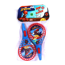 Load image into Gallery viewer, Spiderman POP Catch Set Half cut | Launch and catch game | Catch ball set | Handheld launchers | Active play toy | Ball launcher toy | Pop trigger | ball launcher set | For age 3+ years
