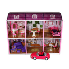 Load image into Gallery viewer, Super Star Dream Doll House | Girls Role Playset | Pretend Play | Doll House with Furniture | Dollhouse Accessories | Imaginative Play | Playhouse | For Kids Age 3+ years