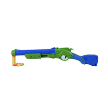 Load image into Gallery viewer, Ninja Turtle Double Barrel Shotgun | Foam Blaster Gun | Safe & Long Range | Lock & Load Pump Action | Toy Shotgun | Dart Shooter | Target Shooting Gun | For Kids, Teens, Adults