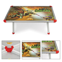 Load image into Gallery viewer, Turtles Multi Purpose Table 12'x24' | Portable Folding Table | Multipurpose Desk | Study table for kids | Laptop support table | Children’s Play Desk | Kids Activity Table| For Kids age 3+ Years