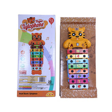 Load image into Gallery viewer, Tiger Xylophone | Baby Musical Toy | Musical Instrument for Kids | Kids Rhythm Toy | Toddler Music Exploration | For 3+ years