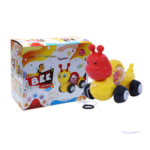 Load image into Gallery viewer, Bee Pull Along | Interactive pull toy | Toy for walking babies Toddler | Movement toy | Early learning Pull toy | Toddler activity toy | For age 12+ Months