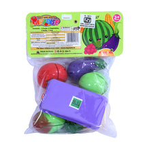Load image into Gallery viewer, Paradise Fruits & Vegetables - 9Pcs | Fruit & vegetable toy set | Kids food blocks | Pretend play food | Educational food toys | Toddler fruit set | Kids play vegetables | Learning fruit blocks | Play food for toddlers | For kids age 3+ years