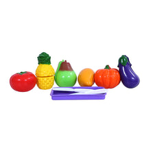 Load image into Gallery viewer, Paradise Fruits & Vegetables - 9Pcs | Fruit & vegetable toy set | Kids food blocks | Pretend play food | Educational food toys | Toddler fruit set | Kids play vegetables | Learning fruit blocks | Play food for toddlers | For kids age 3+ years