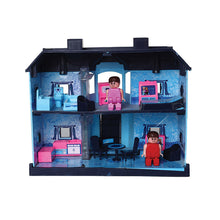 Load image into Gallery viewer, Frozen My Color Doll House - 24 pcs | Girls Role Playset | Pretend Play | Doll House with Furniture | Dollhouse Accessories | Imaginative Play | Playhouse | For Kids Age 3+ years