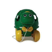 Load image into Gallery viewer, Turtle Pull Along | Interactive pull toy | Toy for walking babies Toddler | Movement toy | Early learning Pull toy | Toddler activity toy | For age 12+ Months