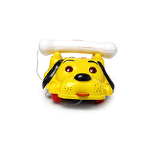 Load image into Gallery viewer, Phonic Puppy Pull Along | Interactive pull toy | Toy for walking babies Toddler | Movement toy | Early learning Pull toy | Toddler activity toy | For age 12+ Months