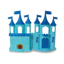 Load image into Gallery viewer, Frozen Doll House | Girls Role Playset | Pretend Play | Doll House with Furniture | Dollhouse Accessories | Imaginative Play | Playhouse | For Kids Age 3+ years