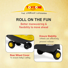 Load image into Gallery viewer, Little Champ Magic Car - Yellow | Swing Car | Kids Toy Car | Comfortable Seat | Elegant Design | Twister Ride on | Pedal-free car | Push Car | Twist Car | For Kids 3+ Years
