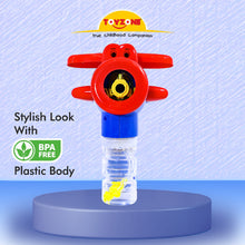 Load image into Gallery viewer, Little Pilot Bubble Gun | Bubble Gun Toy | Bubble Blower | Bubble maker for Kids | Portable Bubble Machine | Outdoor &amp; Indoor activity toy | Music with Soft Light | Colorful Bubbles | Cool bubble toy | For kids age 3+ years
