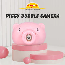 Load image into Gallery viewer, Piggy Bubble Camera | Bubble Camera Blower | Portable Bubble Machine | Camera Model | Cool bubble toy | For kids age 3+ years
