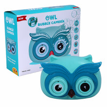 Load image into Gallery viewer, Owl Bubble Camera | Bubble Camera Blower | Portable Bubble Machine | Camera Model | Cool bubble toy | For kids age 3+ years
