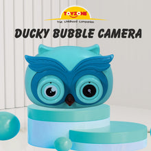 Load image into Gallery viewer, Owl Bubble Camera | Bubble Camera Blower | Portable Bubble Machine | Camera Model | Cool bubble toy | For kids age 3+ years

