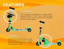 Load image into Gallery viewer, Hulk Scooter Giant | Kids Scooter | Adjustable &amp; Foldable Scooter | Skateboard Scooter | Rear Brake Scooter for kids | Foldable Kids Scooter | For Kids age 5+ years
