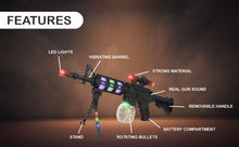 Load image into Gallery viewer, AK-87 Flashing Gun | Shooting Gun | Role Play Toy | Compact Toy Gun | Imaginative Play Gun | For Kids 3+ years

