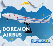 Load image into Gallery viewer, Doraemon Airbus (PVC Pack) | Friction Powered Plane | Push &amp; Go | Non-battery Airplane | Durable Aircraft | Easy Push Toy Plane | For Kids age 3+ years
