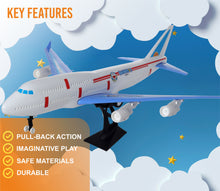 Load image into Gallery viewer, Doraemon Airbus (PVC Pack) | Friction Powered Plane | Push &amp; Go | Non-battery Airplane | Durable Aircraft | Easy Push Toy Plane | For Kids age 3+ years
