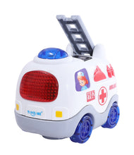 Load image into Gallery viewer, Ambulance Bump 'N' Go | Lights &amp; Sound | Musical Baby Toy | Baby Ambulance Toy | Active Play Toy | Battery Operated Toy | Educational Toy for Infants | Infant Sensory Play Toy | For New Born &amp; Toddlers
