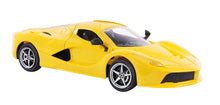 Load image into Gallery viewer, Xtreme Racing Car - Yellow | 27 MHz Fully Functionable | 1:24 Scale | Battery &amp; Charger Cable | Range upto 25m | Luminous Headlight | Perfect Tyre Grip | For Age 4+ Years
