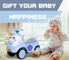 Load image into Gallery viewer, Baby Star - Blue | Push Ride-on | Push Car with Storage | Ride-On Car with Backrest | Ride On for Toddlers | For Kids 3+ years
