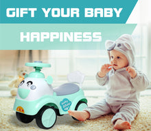 Load image into Gallery viewer, Baby Star - Green | Push Ride-on | Push Car with Storage | Ride-On Car with Backrest | Ride On for Toddlers | For Kids 3+ years
