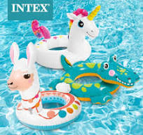 Intex Big Animal Rings (Multicolor)