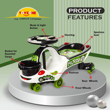 Load image into Gallery viewer, Eco Panda Magic Car | Ride-on car | Swing car | kids toy car | Comfortable Seat | Elegant Design | Twister Ride on | Pedal-free car | For kids 3+ years
