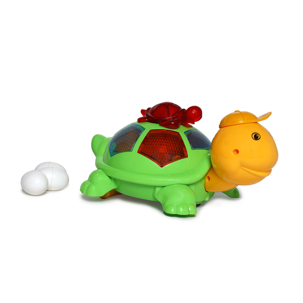 Turtle Bump 'N' Go | Lights & Sound | Musical Baby Toy | Baby Dance Toy | Active Play Toy | Battery Operated Toy | Educational Toy for Infants | Infant Sensory Play Toy | For New Born & Toddlers