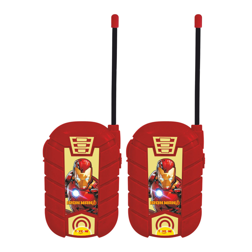 Iron Man Walkie Talkie | Kids communication Toy | Durable two-way Radios | Playtime gadgets | Interactive walkie talkies | Portable kids radios | Fun radios for kids | Wireless toys | For 3+ Years
