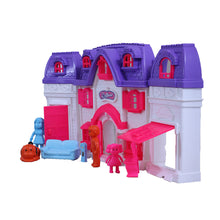 Load image into Gallery viewer, Vivi Disney Frozen Doll House | Girls Role Playset | Pretend Play | Doll House with Furniture | Dollhouse Accessories | Imaginative Play | Playhouse | For Kids Age 3+ years
