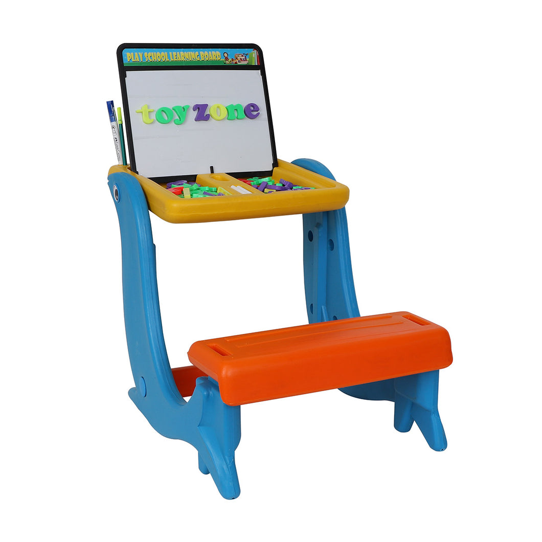 4 in 1 My School Desk | Kids Writing Desk | Multi-function desk |  School desk with storage | Writing & Drawing desk | Activity desk | Preschool study desk