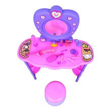 Load image into Gallery viewer, Disney Princess Dressing Table | Makeup Mirror Set | Child Beauty Playset | Kids Grooming Set | Toddler Mirror Table | Role Play Set | For Kids age 3+ Years
