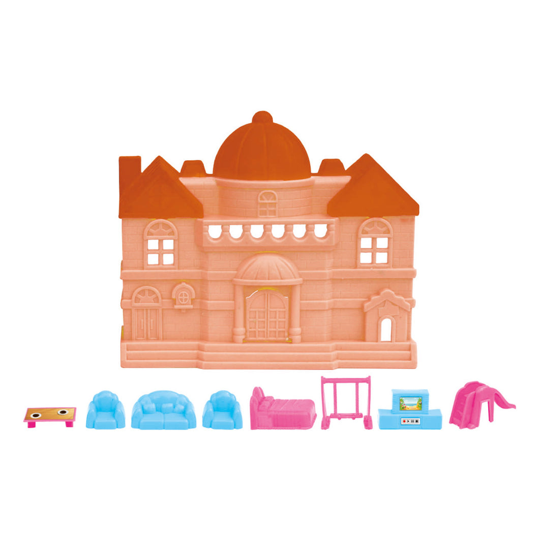 Stella Mansion Doll House | Girls Role Playset | Pretend Play | Doll House with Furniture | Dollhouse Accessories | Imaginative Play | Playhouse | For Kids Age 3+ years