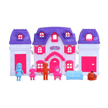 Load image into Gallery viewer, Vivi Disney Frozen Doll House | Girls Role Playset | Pretend Play | Doll House with Furniture | Dollhouse Accessories | Imaginative Play | Playhouse | For Kids Age 3+ years
